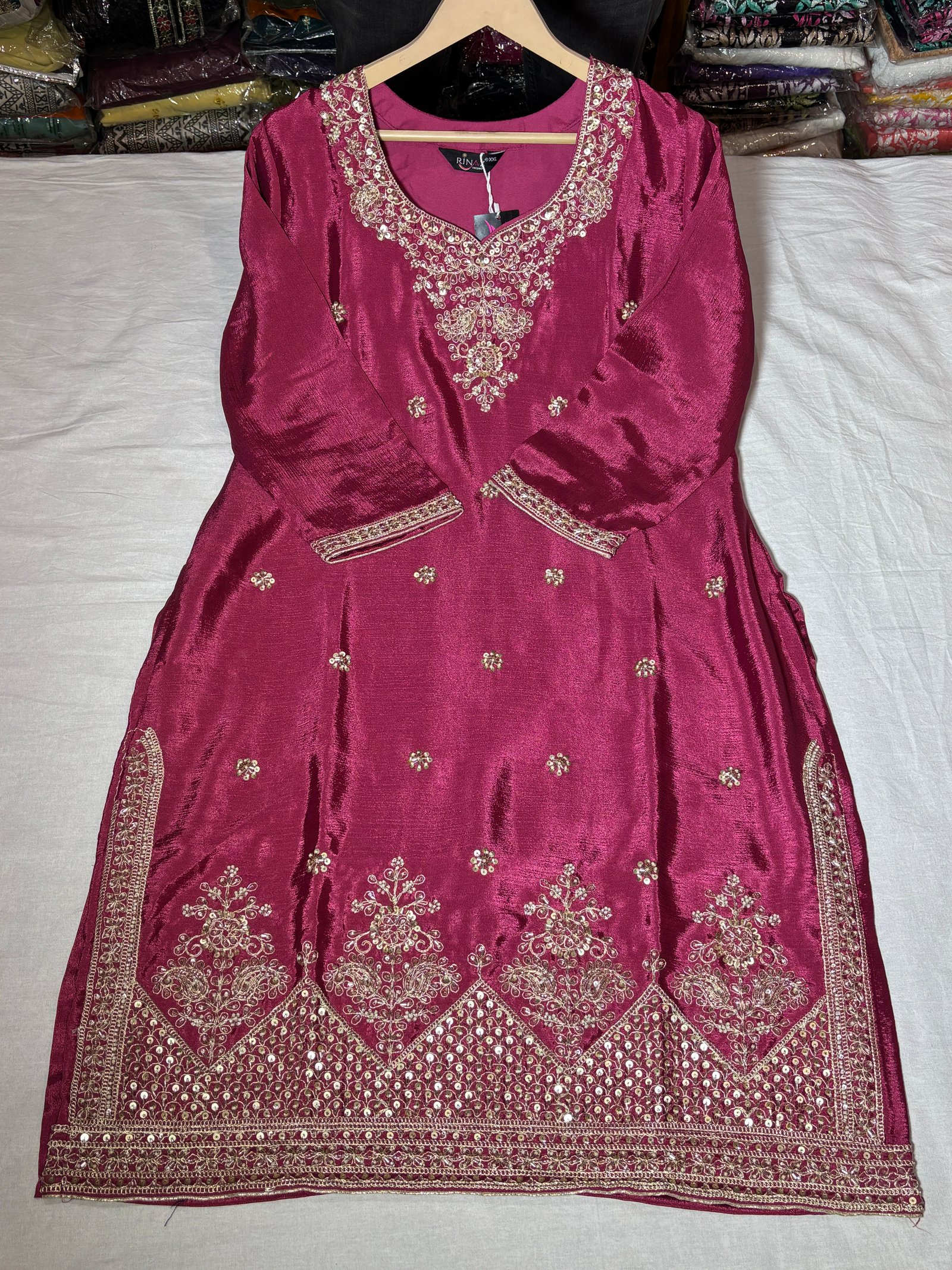 party wear  plazo set 