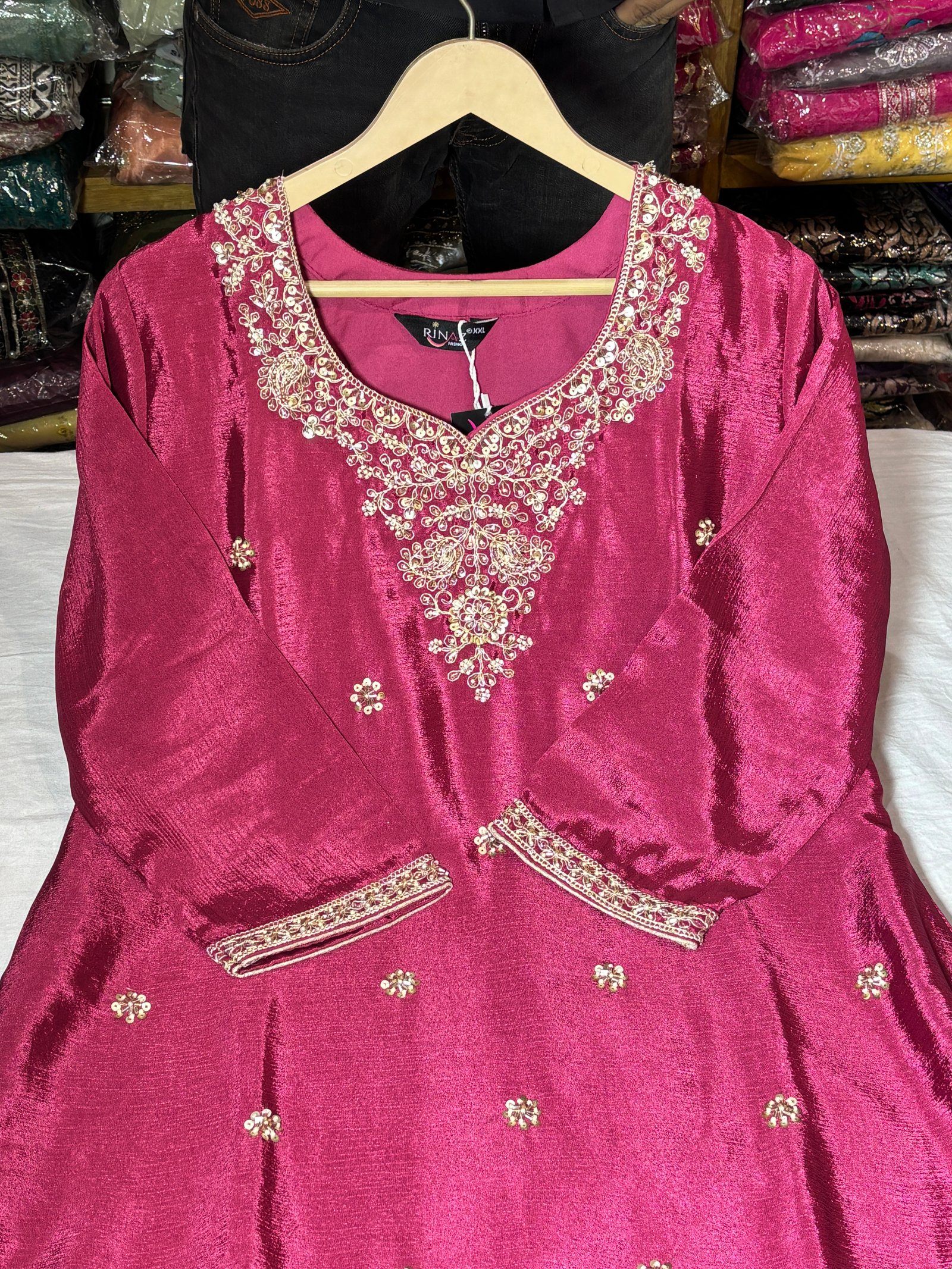 party wear  plazo set 
