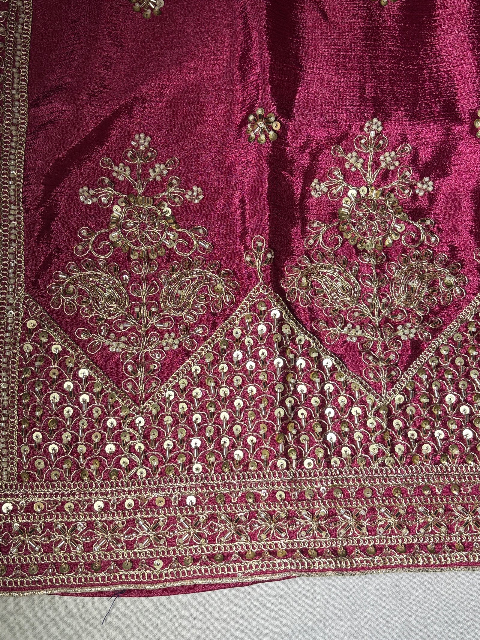 party wear  plazo set 
