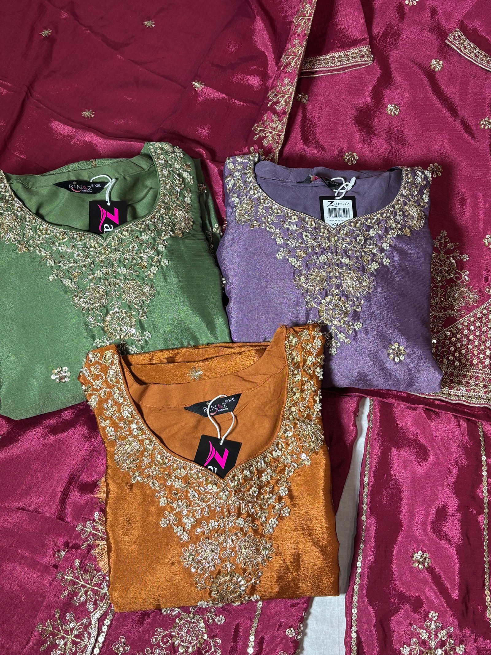 party wear  plazo set 