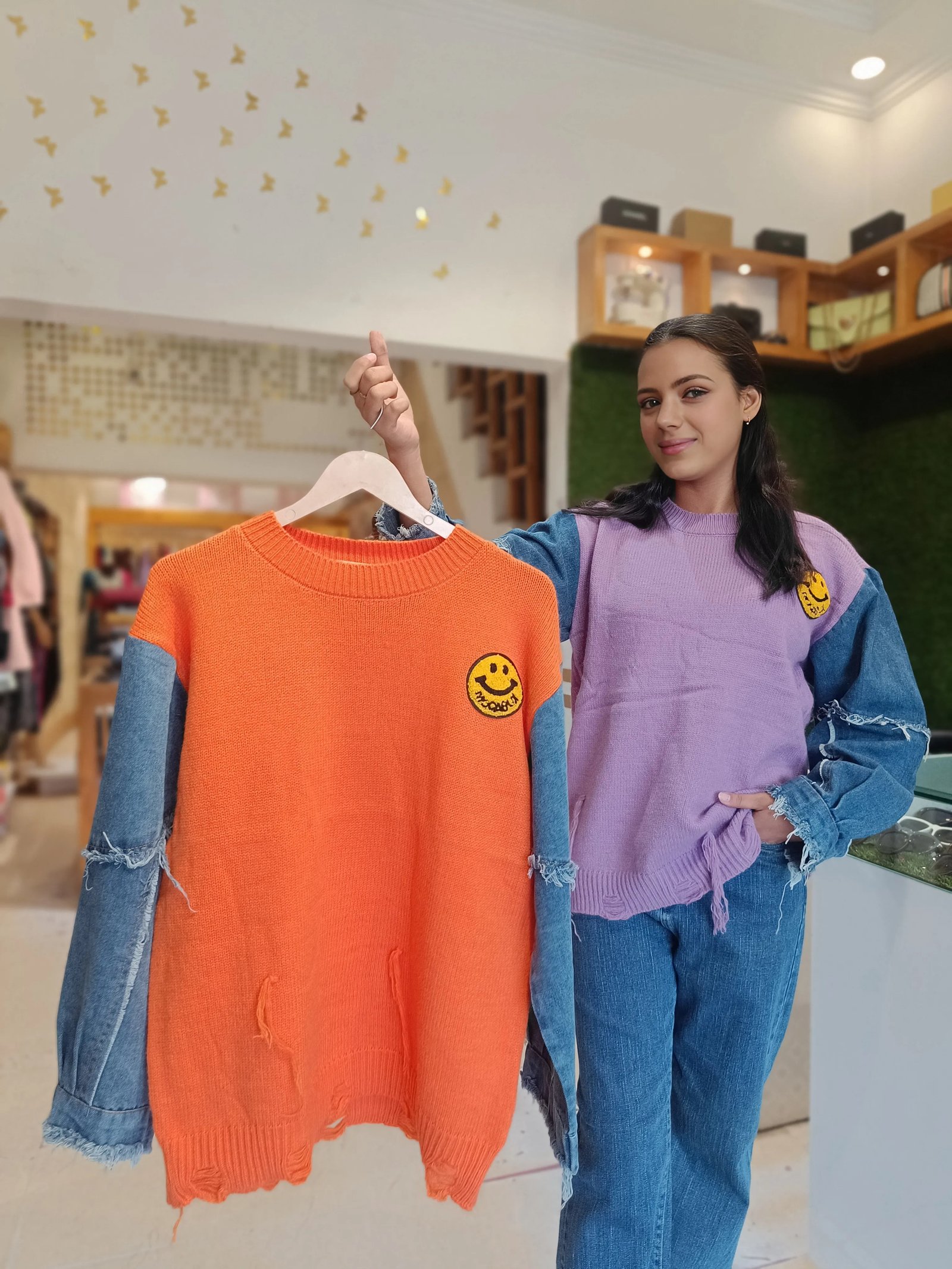 Baggy style Trendy Tops ZT3390